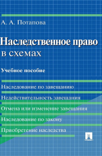 Наследственное право в схемах. Учебное пособие