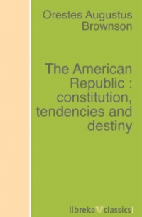 The American Republic : constitution, tendencies and destiny