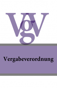 Vergabeverordnung – VgV