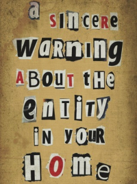 Jason Arnopp - A Sincere Warning About the Entity in Your Home