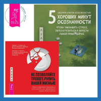  - 5 хороших минут осознанности, чтобы уменьшить стресс, перезагрузиться и обрести покой прямо сейчас + Не позволяйте тревоге рулить вашей жизнью. Наука управления эмоциями. Наука управления эмоциями и осознанность для преодоления страха и беспокойства