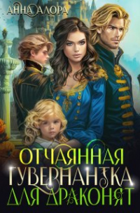 Анна Алора - Отчаянная гувернантка для драконят
