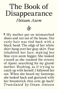 The Book of Disappearance