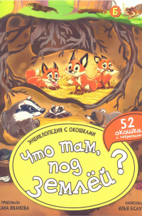 Оксана Иванова - Что там, под землёй? Энциклопедия с окошками