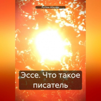 Рустам Абдулин - Эссе. Что такое писатель.