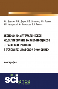  - Экономико-математическое моделирование бизнес-процессов отраслевых рынков в условиях цифровой экономики
