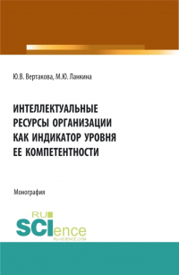  - Интеллектуальные ресурсы организации как индикатор уровня ее компетентности. (Бакалавриат). (Магистратура). Монография