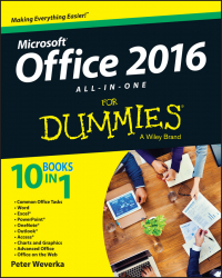 Питер Веверка - Office 2016 All-In-One For Dummies