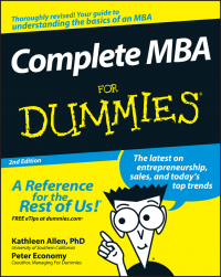  - Complete MBA For Dummies