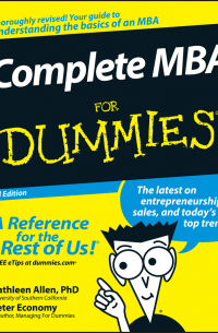  - Complete MBA For Dummies