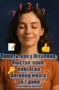 Марина Христова - Память, как у Шерлока: быстро, ярко, навсегда. Апгрейд мозга за 7 дней